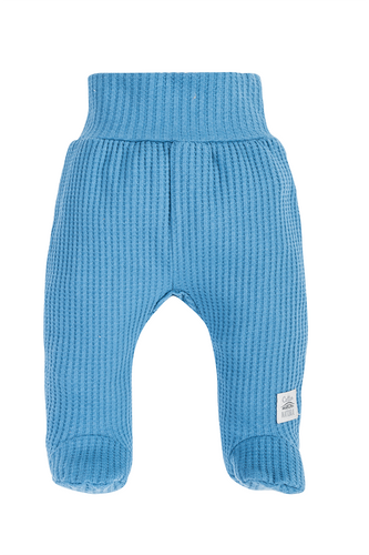 08249D "Natural Waffel" Półśpioch niemowlęcy Makoma denim