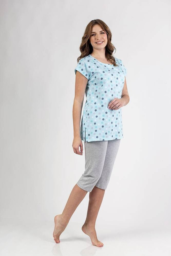 690 Piżama damska Regina zielony