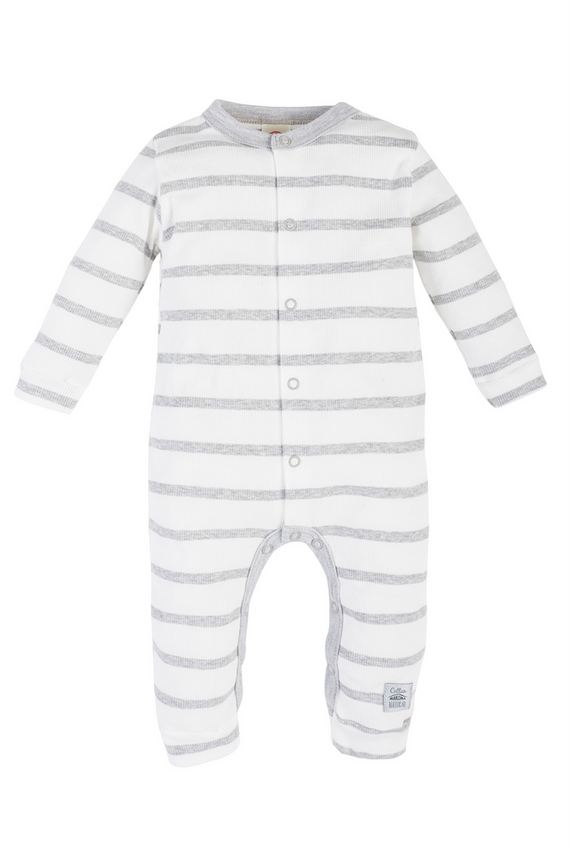 02247BSB "Greco" Pajac bez stópek Makoma biały