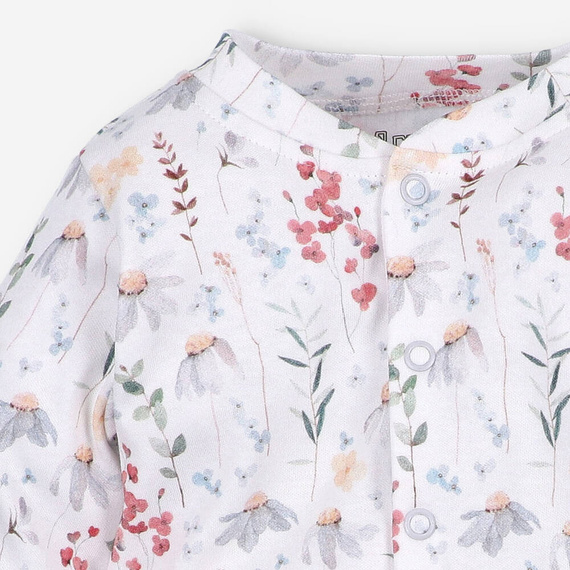 ABN-5058/KWI Łąka Pajacyk z bawełny organicznej Nini  