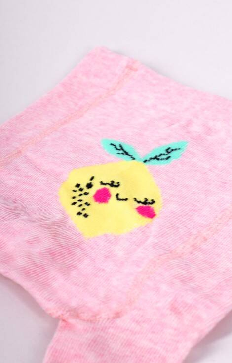 RAB-0025G Rajstopy do raczkowania mix kolor-dziewczynka