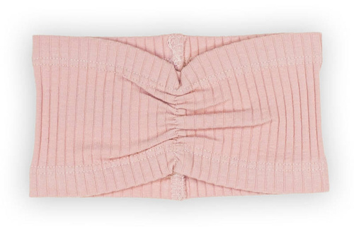 188064 Opaska marszczona "Nela" Nicol - różowy