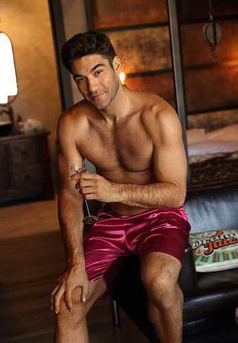 Zeus Spodenki męskie Dkaren bordo