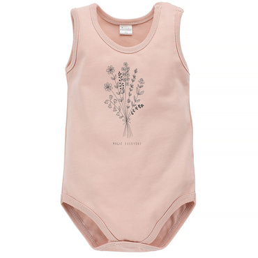Summer Mood Body dla dziewczynki na ramiączkach Pinokio - róż