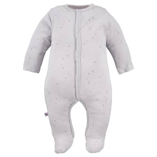 Petite Pajac niemowlęcy Eevi - gwiazdki szare