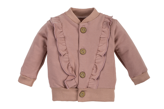 11195BGR "Girl Blush" Dres niemowlęcy Makoma różowy