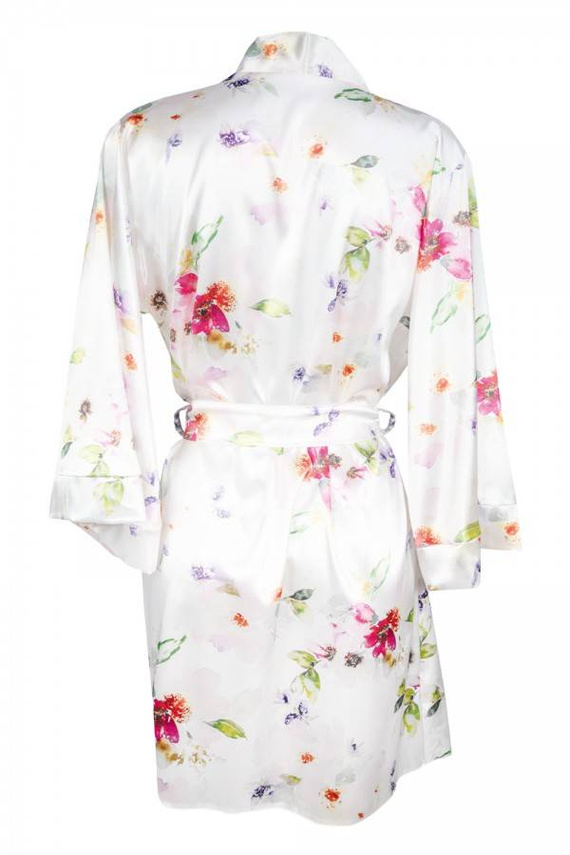 DK-P Flowers Podomka damska DKaren - biały 010