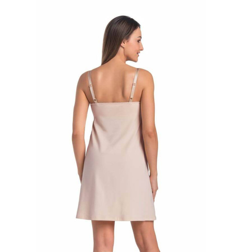 2171 Mommy Koszula nocna do karmienia Teyli - beżowa