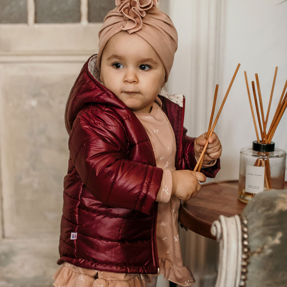 Bloom Kurtka dla dziewczynki Eevi- bordowy