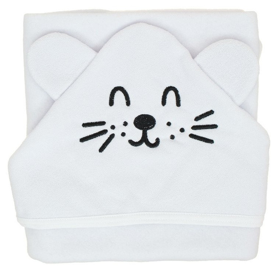 Niemowlęce okrycie kąpielowe foczka Martex szare