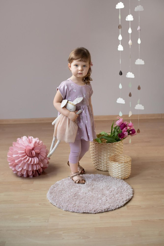 Sweet Cherry Tunika z krótkim rękawem Pinokio - różowy druk 