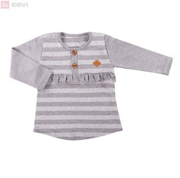 Bluzka dla dziewczynki "TRIP" Ewa Klucze- szara