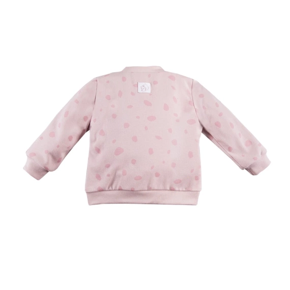 UNIQUE Bluzka z marszczeniem Ewa Klucze- róż druk