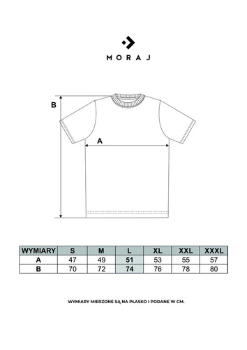 OTS1500-003 T-shirt męski Moraj - czarny