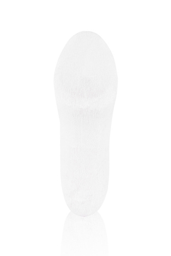 S155D Vintage Długie Skarpety Italian Fashion - biały/czarny 