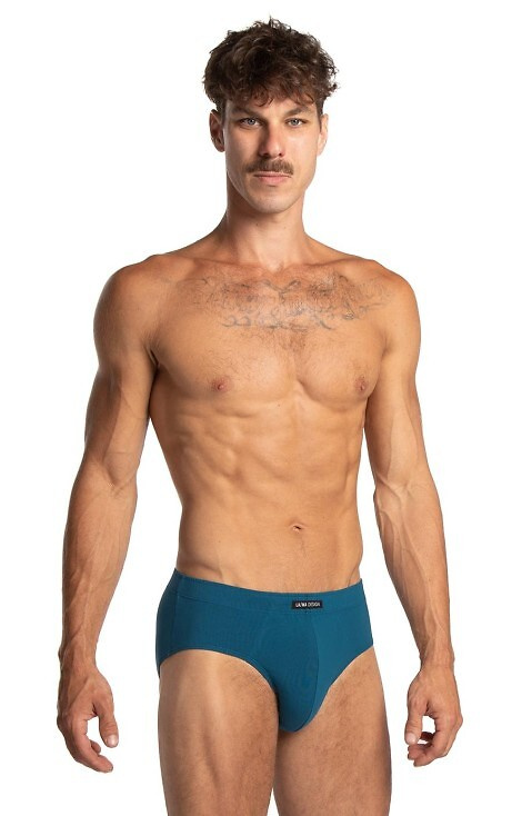 M-1071 Slipy męskie Lama– 3-pak, bawełniane, wygodne i oddychające