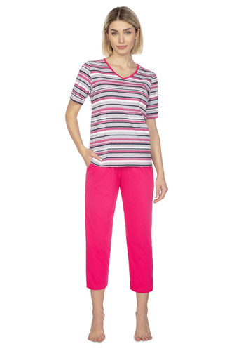 654 Piżama damska Regina  -różowy