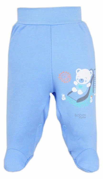 Półśpiochy bawełniane "PLAC ZABAW" Koala żółty