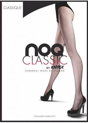 Classique Cabarette Rajstopy Knittex - czarne