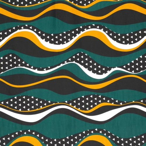 Nika 50 pościel satynowa fale Eurofirany morski