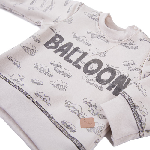 Balloons Bluza dresowa z nadrukiem Eevi- beż druk