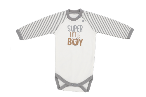 BD10627 Boy Body z długim rękawem Mamatti