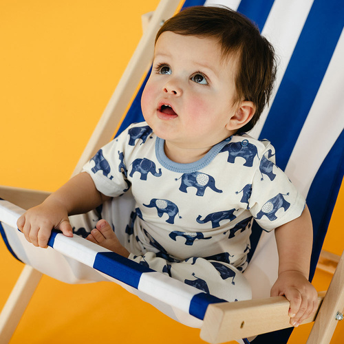 Elephant Body z krótkim rękawem Eevi - ecru