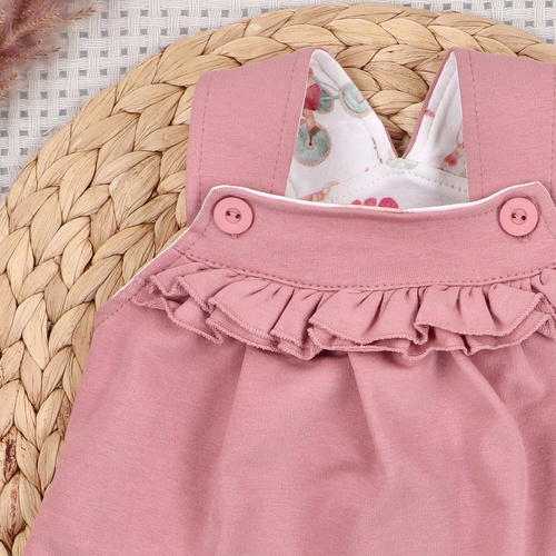 ABN-5701 Sukienka niemowlęca Nini Małe Myszki 95% bawełna organiczna Polska