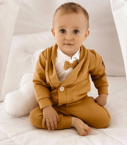 169404 Komplet 5-częściowy "Mix" Nicol - musztardowy