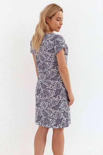 240 Koszula Nocna Cana -granatowy