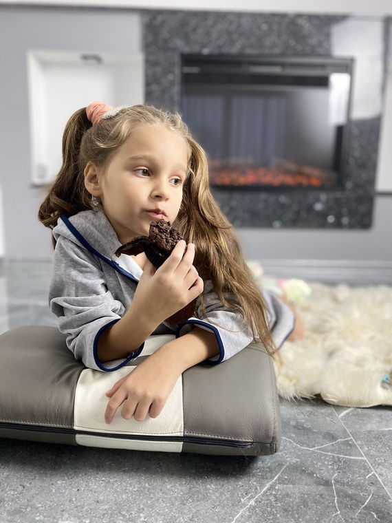 374 / 375  Desiree Szlafrok dziecięcy - szary