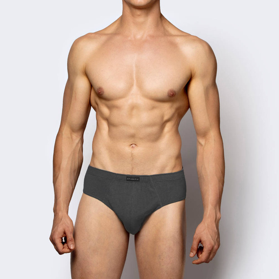 3BMP-006 A'3 Slipy męskie Atlantic biały-szary-grafitowy