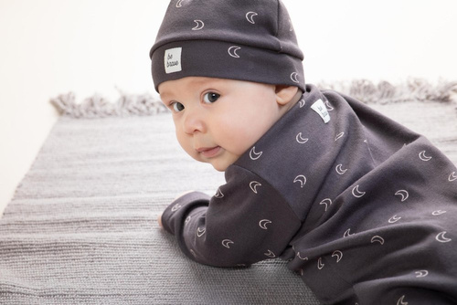 "Dreamer" Pajac niemowlęcy Pinokio - grafit druk