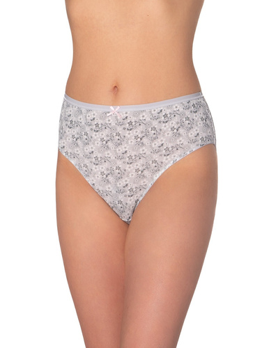 Figi damskie L-120BI-96 Lama szary grafitowy– bawełniane, 3-pak, wygodne i klasyczne