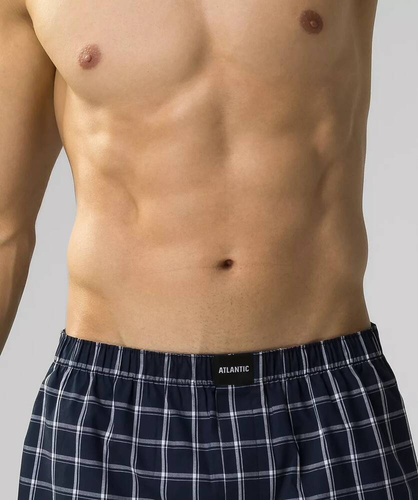 MBT-001 Bokserki męskie Atlantic granatowy