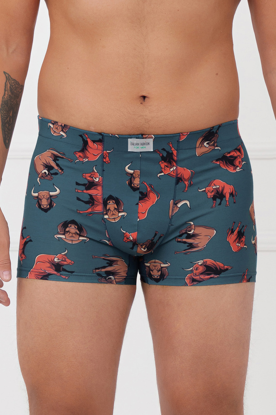 Bokserki męskie Angus Italian Fashion bawełna elastan dopasowane