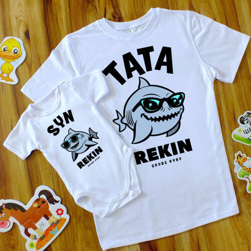 "REKINY grube ryby" ZESTAW ojciec syn Moocha