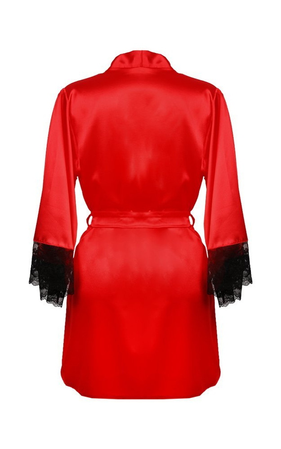 Adelaide Podomka Szlafrok Damski Dkaren - Czerwony