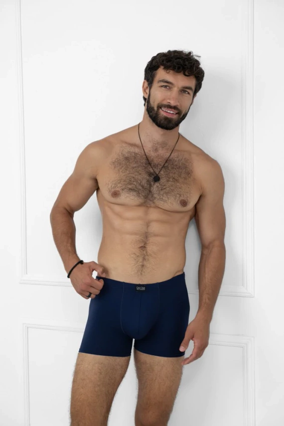 Apollo bokserki męskie Italian Fashion - granatowy