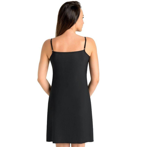 2122 Tori koszula nocna na ramiączkach Teyli - czarny