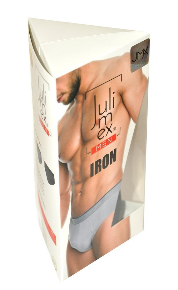 Iron Slipy męskie Julimex biały