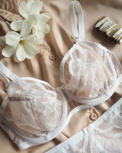 19201 Amelia biustonosz miękki soft Mediolano biały