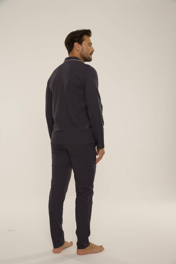 729 Norberto Piżama Męska De Lafense - grafit