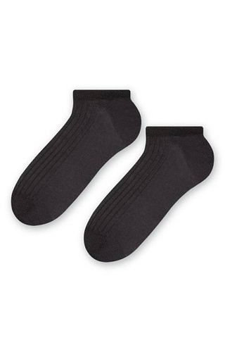 Art.042 Stopki męskie bawełniane Steven - grafitowy