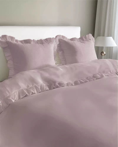 Pure 23 Pościel bawełniana jednobarwna Detexpol różowy