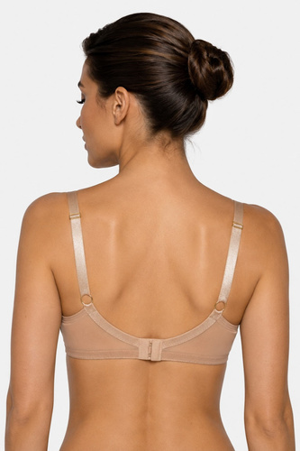Mediolano Selena Soft 19265 Beżowy Biustonosz Soft Koronkowy