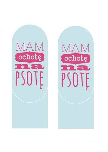 3124 Skarpety  Życiowe Instrukcje ABS SOXO - "mam ochotę" błękitny melanż