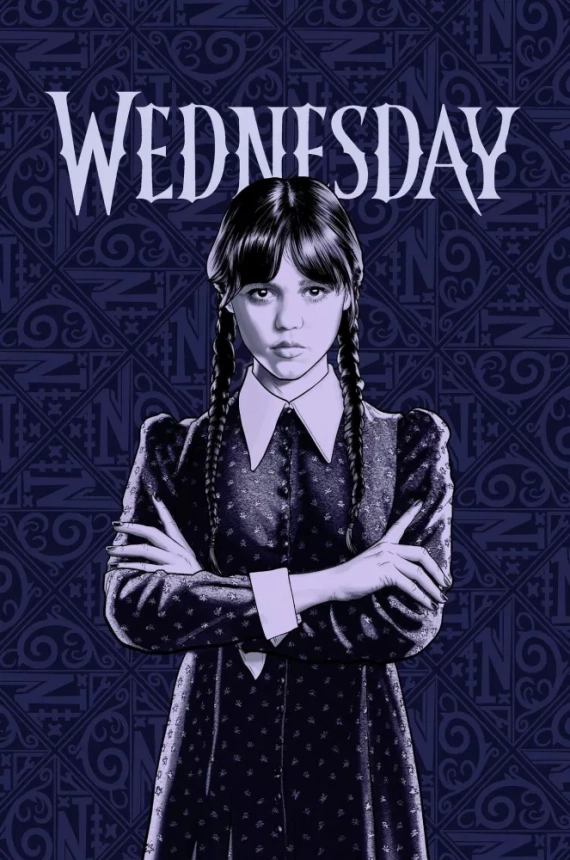 Wednesday Kocyk z mikrofibry pled dziecięcy Jerry Fabrics