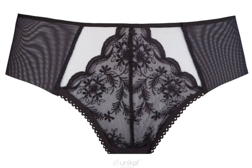 Kenza stringi damskie Unikat czarny 