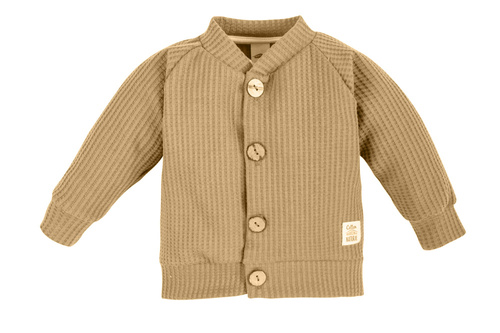 11249C "Natural Waffel" Bluza Makoma camel